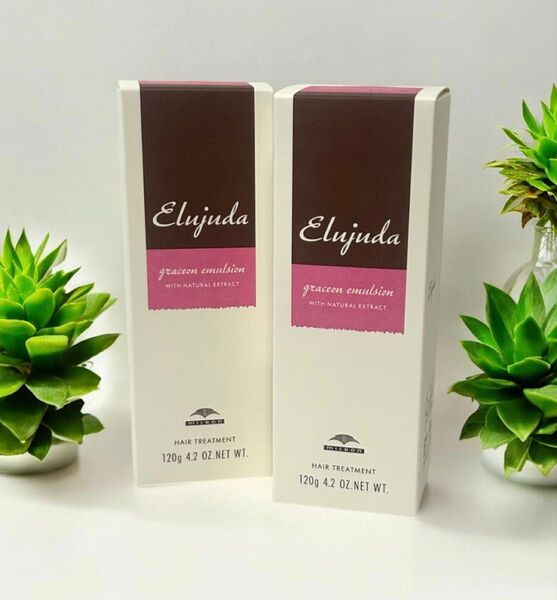 ミルボン エルジューダ グレイスオンエマルジョン 120mL 2本セット