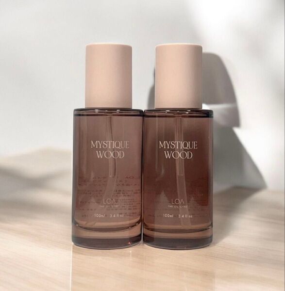ロアザオイル ケアミスティックウッド 100mL 2本セット 箱無し