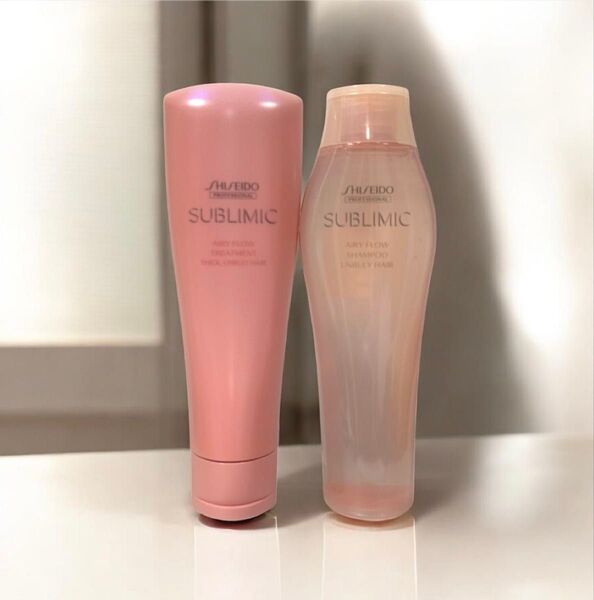 資生堂サブリミック エアリーフロー シャンプーa 250mL トリートメントT 250g