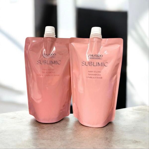 資生堂サブリミック エアリーフロー詰替用 シャンプーa 450mL トリートメントT 450g