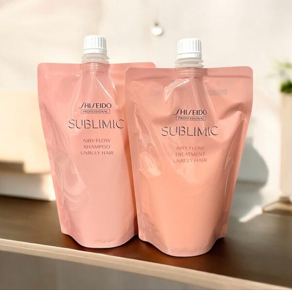 資生堂サブリミック エアリーフロー詰替 シャンプーa 450mL トリートメントa 450g