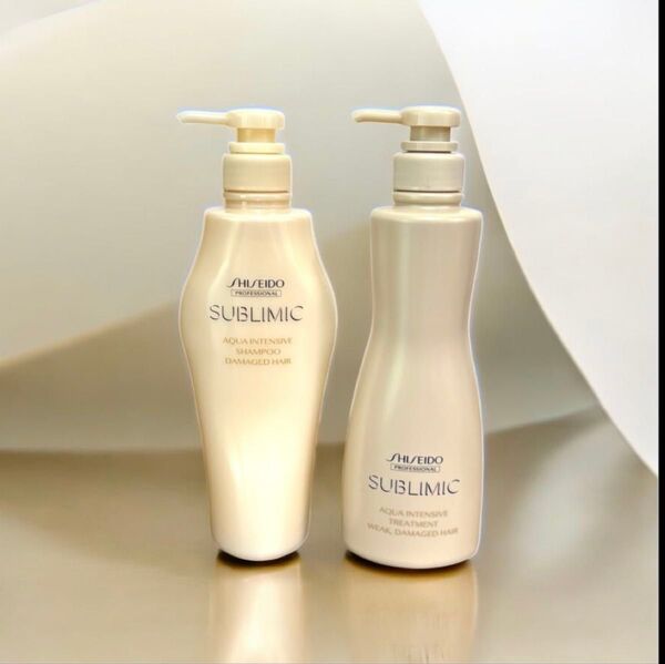 資生堂サブリミック アクアインテンシブ シャンプーa 500mL トリートメントW 500g