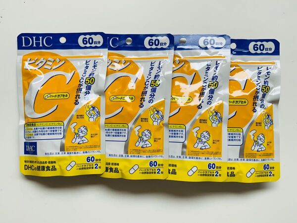 DHC ビタミンC 60日分×4袋