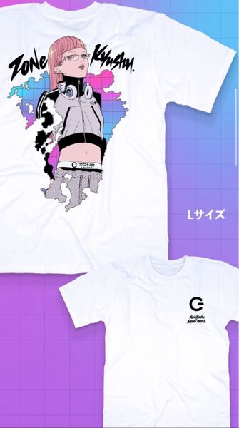 ZONeエリア応援キャンペーン第1弾九州ブースト nakaki pantzコラボtシャツ 非売品 サイズL
