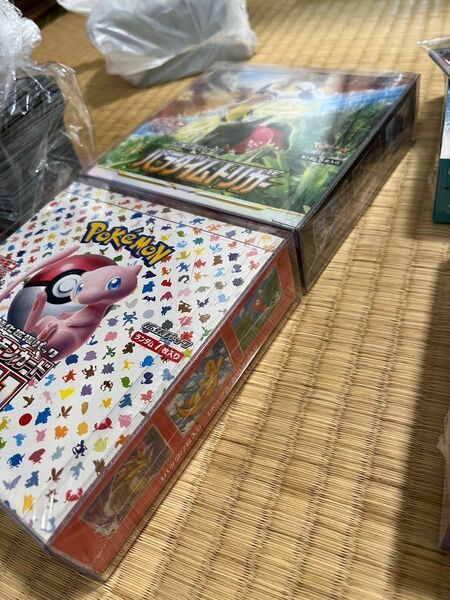 ポケモンカード 引退まとめ売り 未開封BOXシュリンクつき 151 黒炎の支配者 バトルパートナーズ パラダイムトリガー 25周年