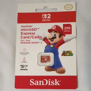 【新品未開封品】SanDisk microSD Expressカード 256GB Nintendo Switch 2対応