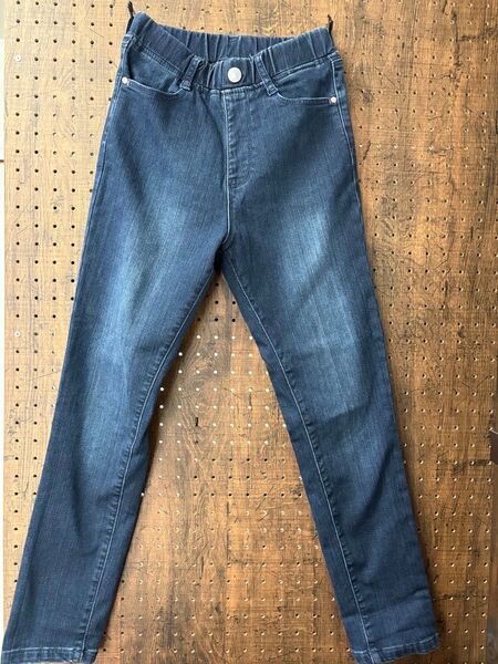 子供用デニムパンツ 150cm ネイビー