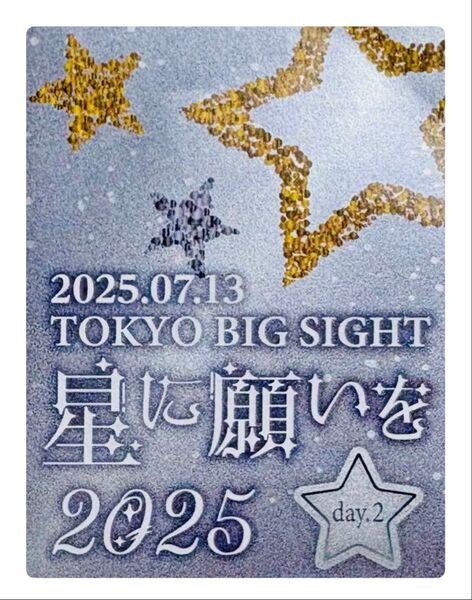 赤ブー 星に願いを サーチケ サクチケ