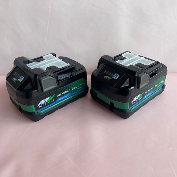 ★未使用品 HiKOKIBluetooth付マルチボルト蓄電池 BSL36A18BX 2個セット