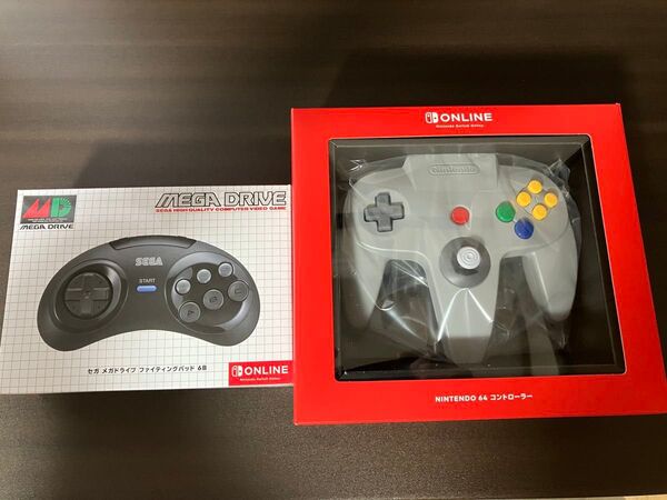 Nintendo Switch Online NINTENDO 64 メガドライブ コントローラー 2個セット 新品未開封 ②