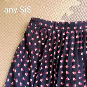 ロング プリーツスカート エニィスィス anySiS