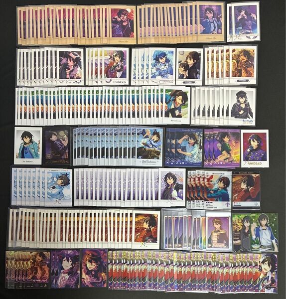 あんスタ ぱしゃこれ ぱしゃっつ 箔押し クリアカード クリカ 3周年 4周年 星楽カード 心動時刻 中国 UNDEAD 零