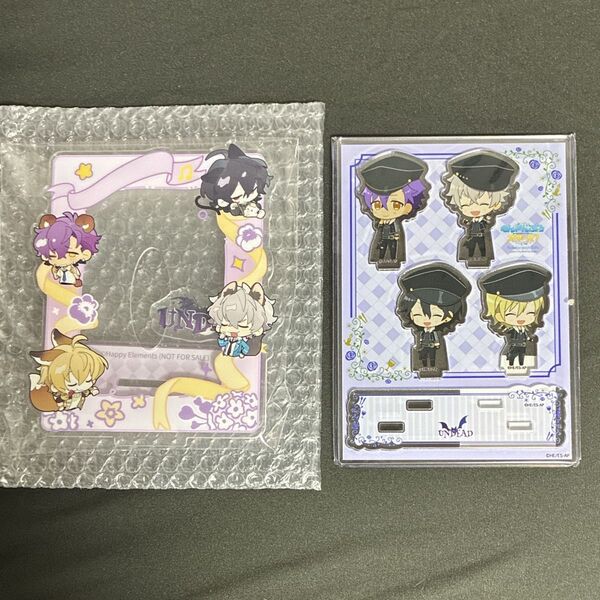 あんスタ UNDEAD 課金特典 アクリルフレームフォトフレーム 中国 返礼品 アニカフェ ミニキャラ 零 薫 晃牙 アドニス