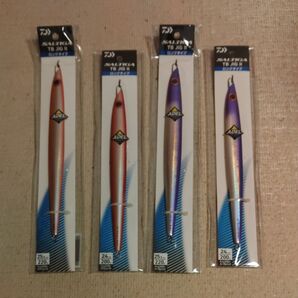 ソルティガ TBジグII アデル ケイムラグロー リアクションイカ パープルバック 220g 200g 各1個 全4個