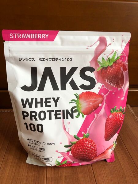 ジャックス ホエイプロテイン ストロベリー味 1キロ