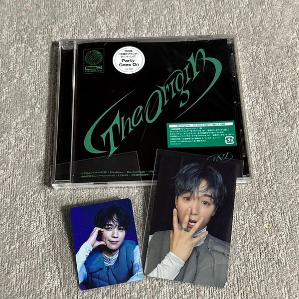 INI THE ORIGIN winning ver. 通常盤 トレカ ミニトレカ セット 後藤威尊