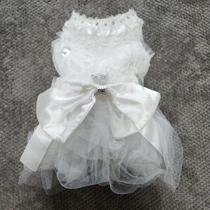 犬用洋服 ドレス ウエディング