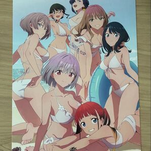 GRIDMAN_UNIVERSE グリッドマン ユニバース ヒロインイラストアーカイブ アニメイト特典 B5ビジュアルボード