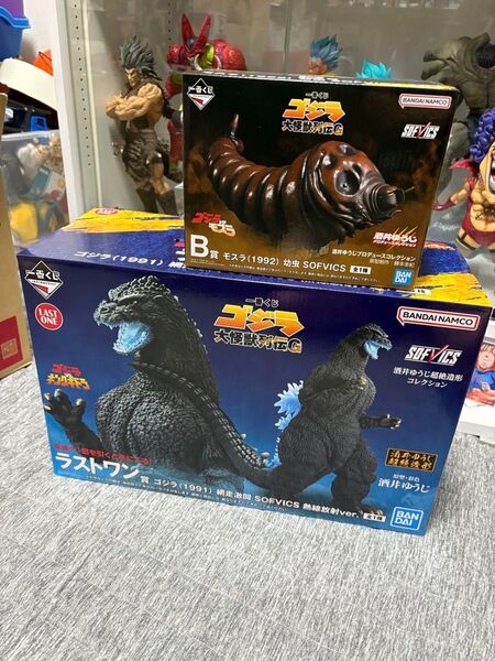 一番くじ ゴジラ 大怪獣列伝G ラストワン賞 B賞 マグネット 他 おまけ SOFVICS