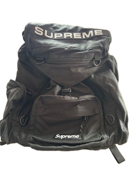 Supreme Field Backpack "Black" (23SS)シュプリーム BTS JUNG KOOK着用