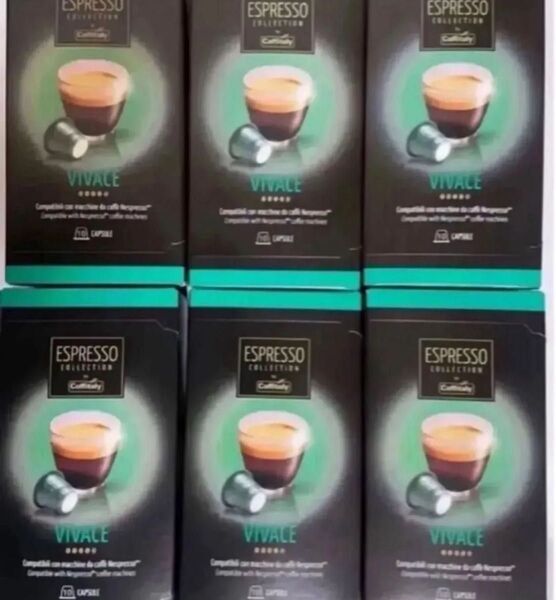 カフィタリー Caffitaly ネスプレッソ 互換カプセル アソート VIVACE 6箱 60カプセル カフィタリー