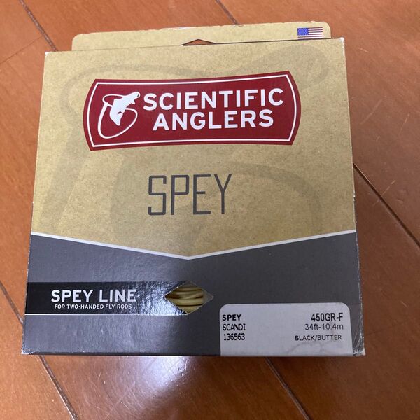 SCIENTIFIC ANGLERS フライライン SPEY SCANDI 450GR-F 未使用
