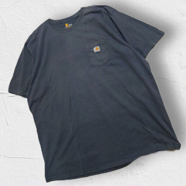 カーハート Carhartt クルーネックTシャツ ポケットTシャツ 織りタグ 半袖