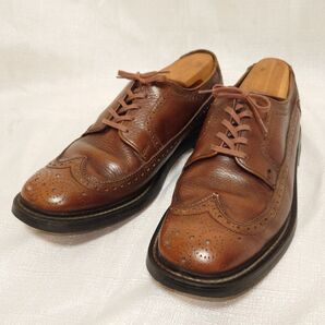80s WORTHMORE ワースモア ロングウイング ウイングチップ レザーシューズ ビンテージ