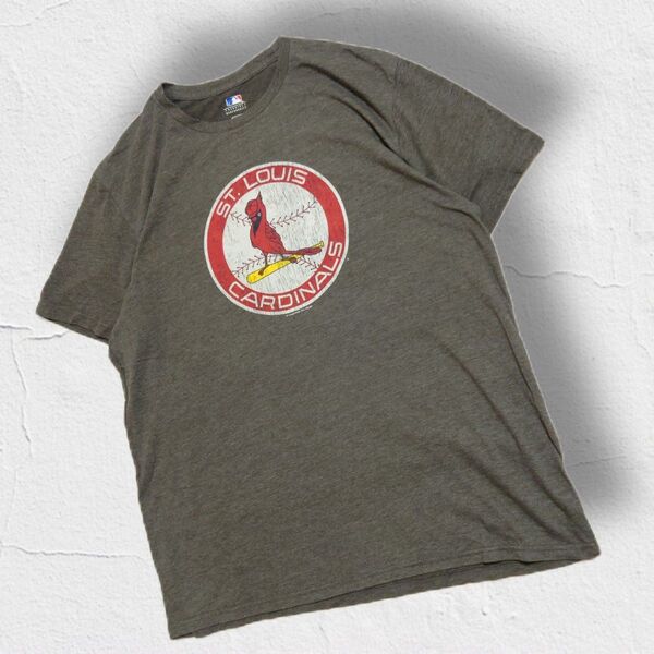 MLB メジャーリーグ クルーネックTシャツ カージナルス オフィシャルTシャツ 半袖