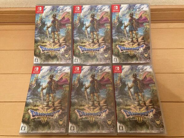 【Switchソフト】ドラゴンクエストIII そして伝説へ… 6本セット