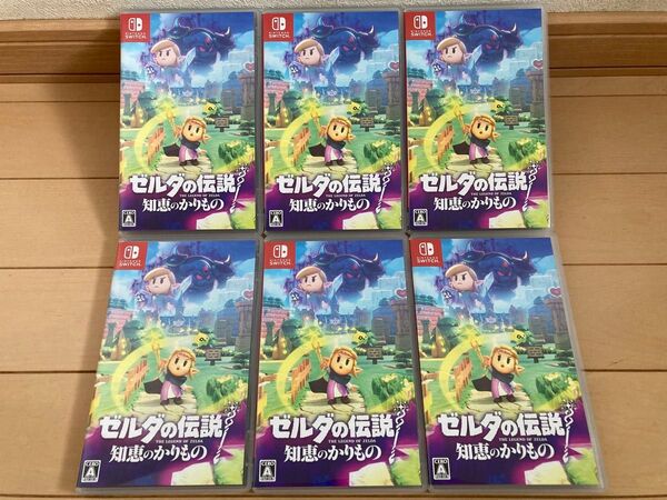 【Switchソフト】 ゼルダの伝説 知恵のかりもの 6本セット