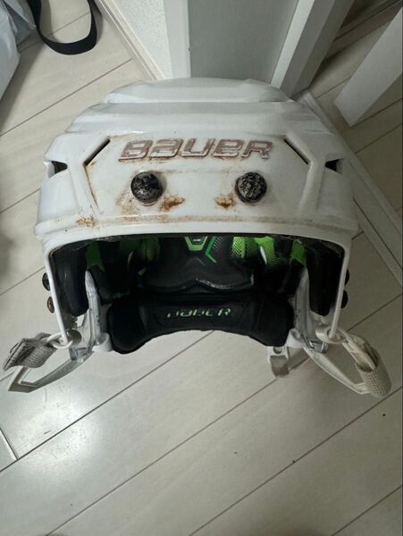 Bauer アイスホッケーヘルメット 白