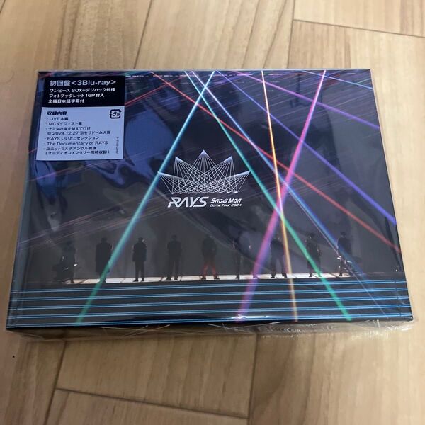 ▼初回盤 ワンピースBOX 3Blu-ray/Snow Man Dome Tour 2024 RAYS 25/6/25発売