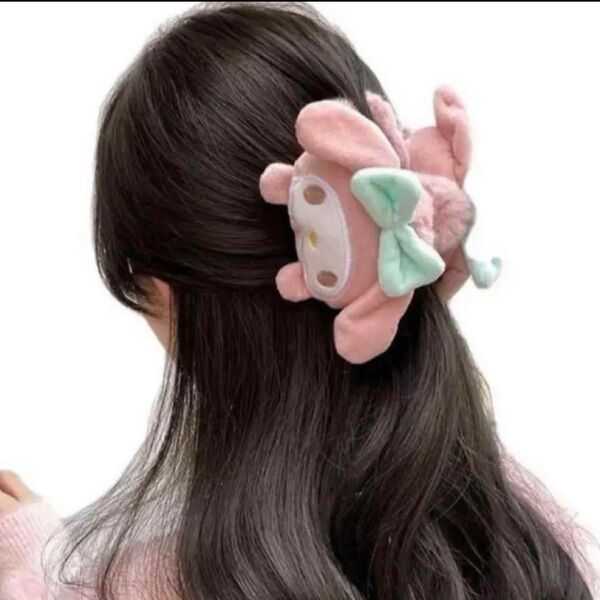 ヘアクリップ マイメロ サンリオ クリップ 髪留め ピンク かわいい 韓国