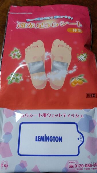 新品未開封 遠赤 足うらシート 一体型 30枚入