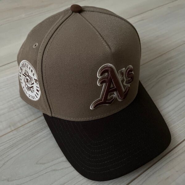 new era MLB オークランド アスレチックス キャップ 9forty A-FRAME アジャスタブル
