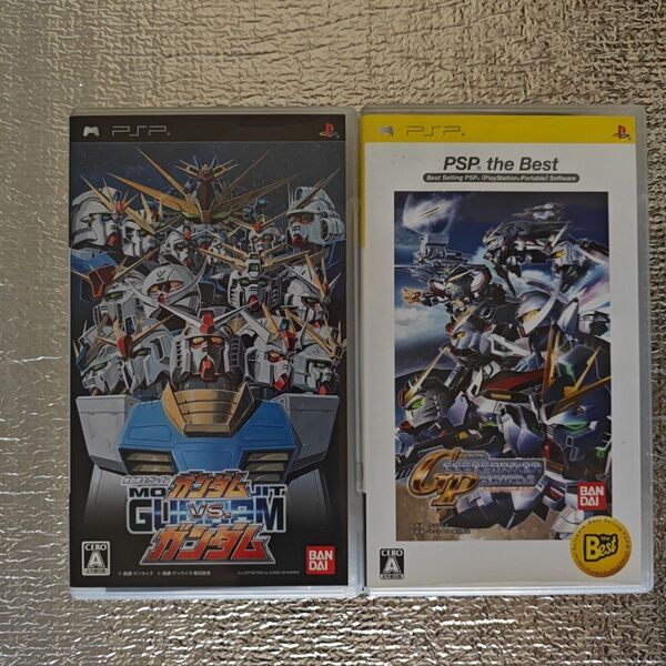 【PSP】 SDガンダム GGENERATION PORTABLE&機動戦士ガンダム2作品まとめ売り