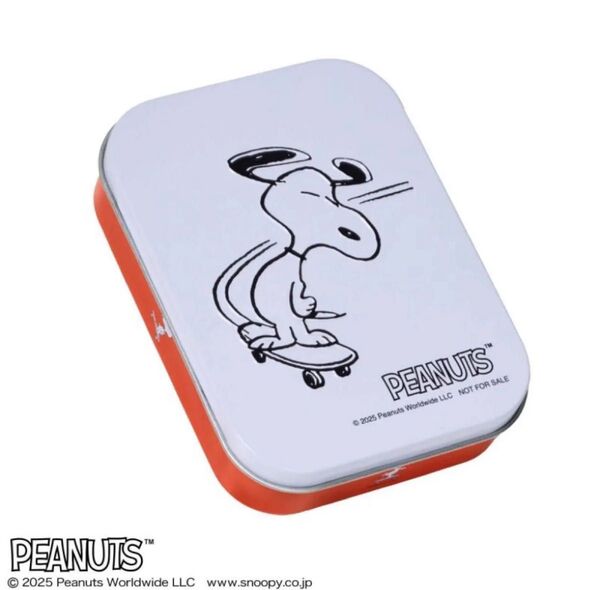 smart4月号付録 PEANUTS スヌーピーデザインの缶ケース付きグルーミングセット