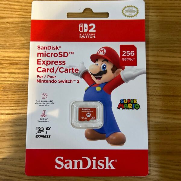 Nintendo Switch2 microSD Express Card SanDisk マイクロSDエクスプレスカード 新品