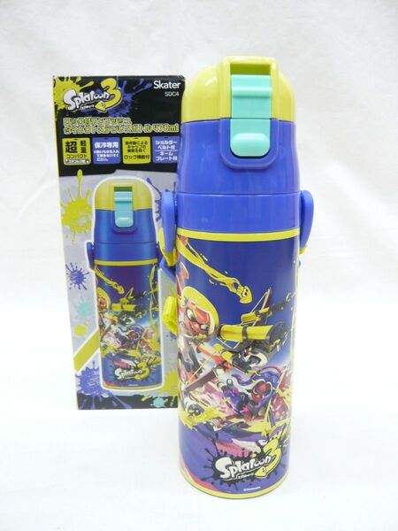 『スプラトゥーン 3』ダイレクトステンレスボトル 470ml 保冷用 水筒