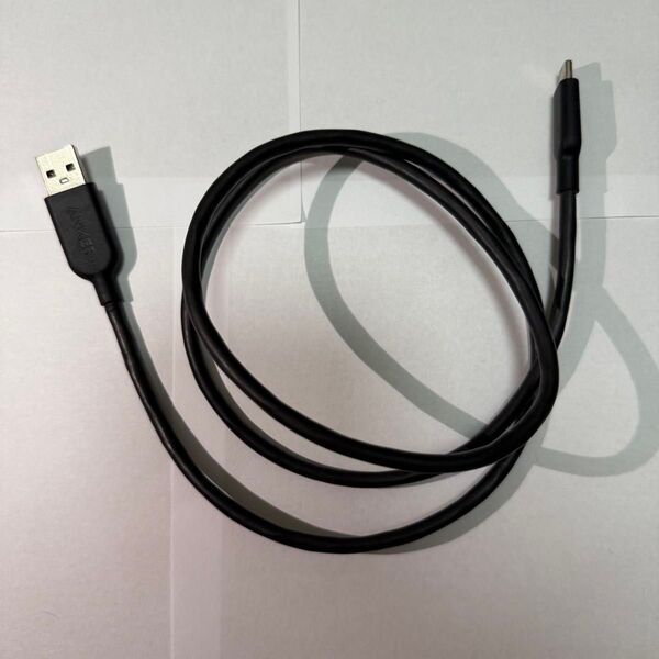 Anker PowerLine II USB-C & USB-A ケーブル (0.9m ブラック)