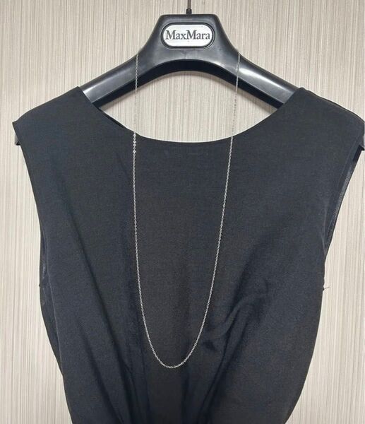 スティングレイス ロングネックレス ロングチェーンネックレス シルバー チェーンネックレス シンプル