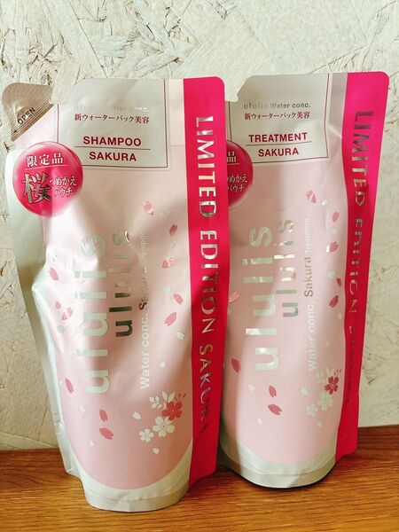 ululis ウルリス ソメイヨシノの香り ウォーターコンク サクラ SAKURA シャンプー トリートメント 詰め替えセット