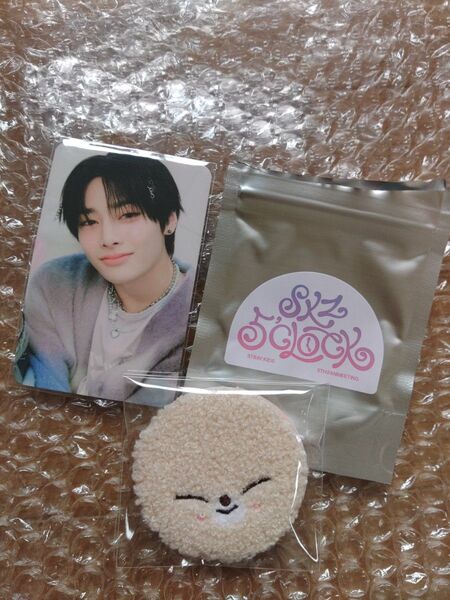 Stray Kids SKZ 5CLOCK アイエン IN フォクシニー バッジ トレカ