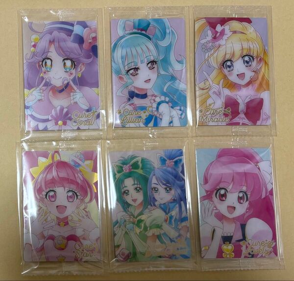 プリキュア ウエハース hr キュアリリアンhr キュアコーラルhr キュアミラクルhr