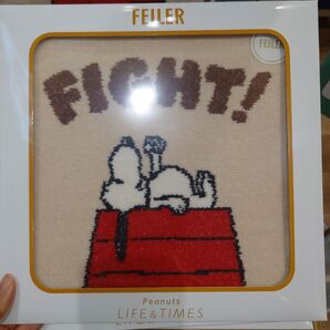 フェイラー スヌーピー Peanuts LIFE&TIMES ベージュ