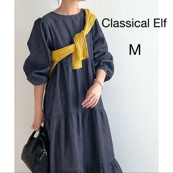 Classical Elf/2WAY8分袖ボリュームスリーブティアードワンピース