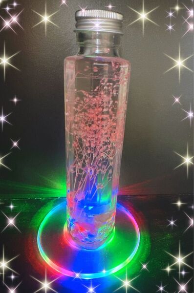 ハーバリウム ピンク