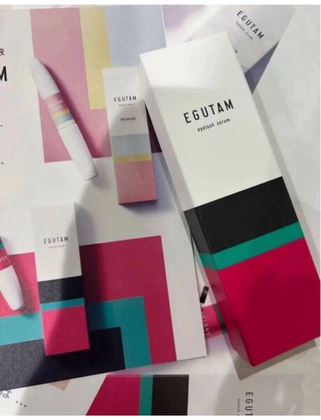 EGUTAM エグータム まつげ美容液 新品未開封 正規品 リーフレット付き 新パッケージ まつ毛パーマ/まつ育