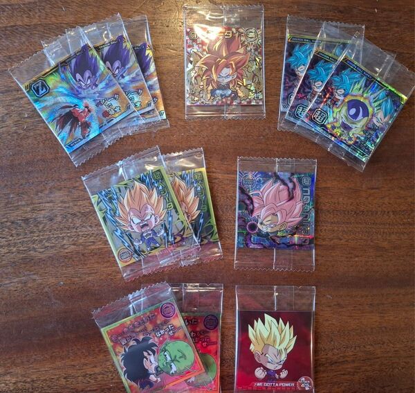 ドラゴンボール ウエハース 超戦士シール